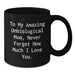 Funny Graduation Gifts for Unbiological Mom, Black Coffee Mug, To My Amazing Unbiological Mom, Never Forget How Much I Love You, Gifts from Men to Unbiological Mom - Additional