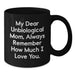 Funny Unbiological Mom Gifts from Family, Always Remember, Unique Black Coffee Mugs for Unbiological Mom, Christmas Unique Gifts - Additional