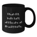 Gifts for Amazing Nurses, Dream Big and Work Hard Inspirational Quote, Black Coffee Mug for Graduation, Unique Gifts from Friends and Family - Additional