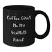Funny Waitress Gifts from Men to Friends for Christmas - Black Coffee Mug - Coffee Gives Me My Waitress Power - Additional