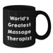 Funny 'World's Greatest Massage Therapist' Gifts from Friends for Massage Therapist Men - Additional