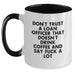 Funny Loan Officer Gifts from Men, Gifts for Loan Officer, Unique Two Tone Coffee Mugs for Christmas - Main