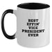 Funny Vice President Gifts from Friends - Best Effin Vice President Ever Two Tone Coffee Mug, Birthday Unique Gifts for Vice President, Men, Women, Coworkers, Family - Main