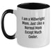 Millwright Mom Gifts, Funny Two Tone Coffee Mugs for Him, Unique Graduation Unique Gifts from Mom to Millwright - Main