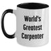 Funny World's Greatest Carpenter Gifts from Friends to Family - Main
