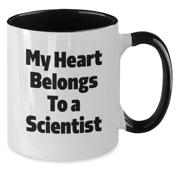 Funny Scientist Two Tone Coffee Mug Gifts from Family to Men, Perfect for Scientist Lover Birthday Unique Present - Additional