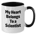 Funny Scientist Two Tone Coffee Mug Gifts from Family to Men, Perfect for Scientist Lover Birthday Unique Present - Additional