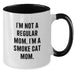 Funny Smoke Cat Mom Gifts from Women for Women Two Tone Coffee Mugs for Christmas - Additional
