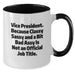 Funny Vice President Gifts, Classy Sassy and a Bit Fearlessy Gifts for Vice President, Valentine's Unique Gifts from Friends, Vice President Coffee Mug - Additional