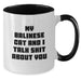 Balinese Cat Gifts, Funny Quote Coffee Mug for Graduation, Two Tone White Ceramic Mug Gifts from Friends for Balinese Cat Lovers - Additional