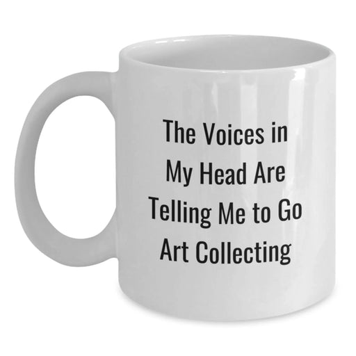 Funny Art Collecting White Coffee Mug Gifts for Art Lovers from Friends - Main
