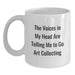 Funny Art Collecting White Coffee Mug Gifts for Art Lovers from Friends - Main