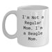 Beagle Dog Mom Funny Quote Christmas Unique Gifts from Family for Friends White Coffee Mug - Main