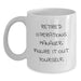 Funny Operations Manager Gifts - White Coffee Mug, Unique Christmas Unique Gifts from Friends, Coworkers, or Family to Operations Manager - Main