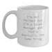 Gifts from Friends and Family for Sales Managers - Funny White Coffee Mug - 'I'm Not Perfect But I'm A Sales Manager' - Main
