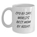 CFO Coffee Mugs Gifts from Mom By Day, Inspirational for Graduation, White 11oz or 15oz Ceramic, Funny Quote - Main