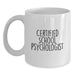 Funny School Psychologist Gifts from Men to Certified School Psychologists on Valentine's White Coffee Mug - Main