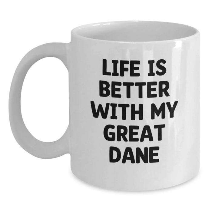 Funny Great Dane Dog Quotes Birthday Unique Gifts for Friends from Men Women Family - Main