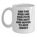 New Jersey White Coffee Mug for Birthday, Funny Quote, Gifts from Friends, Family to New Jersey Men, Women, Funny New Jersey Quote White Coffee Mug, Birthday Unique Gifts for New Jersey Lovers - Main