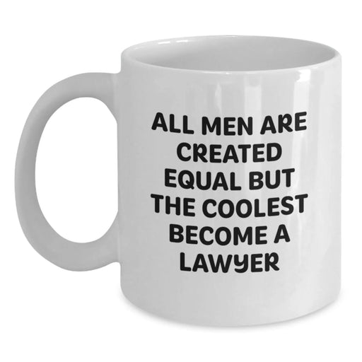 Funny Lawyer Mug Gifts for Men from Family, Unique Birthday Presents for Lawyer Friends - Main