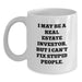 Funny Real Estate Investor White Coffee Mugs Gifts from Friends for Real Estate Investor Men on Valentine's Unique Gifts - Main