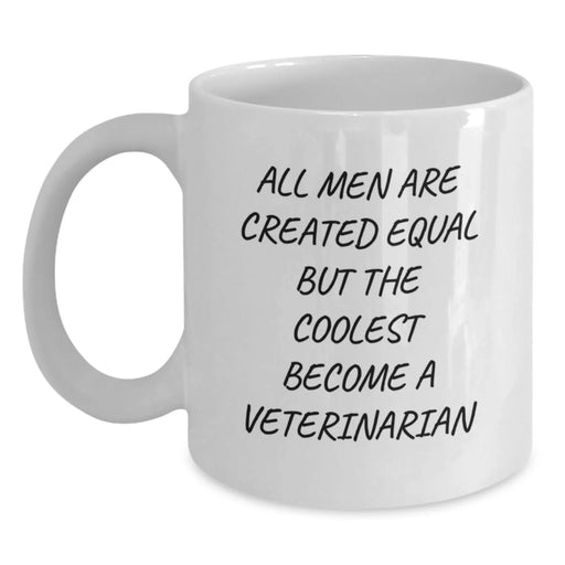 Funny Veterinarian Gifts from Men to Women - White Coffee Mug Christmas Unique Gifts - Main