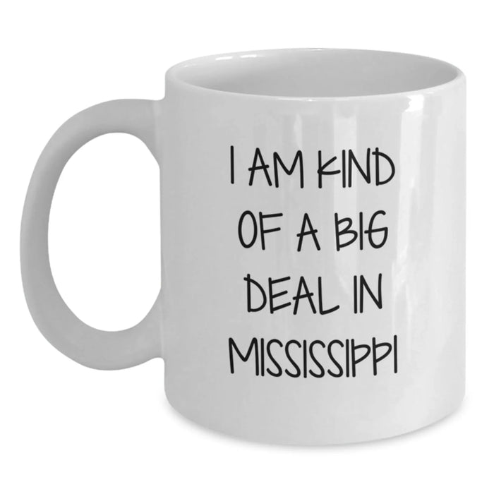 Funny Mississippi Mugs Gifts from Friends to Mississippi Men for Christmas - Main