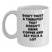 Funny Therapist Gifts from Friends to Therapist, Christmas Unique Gifts for Men, White Coffee Mug for Therapist - Main