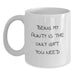 Funny Aunty Gifts - Being My Aunty Is The Only Gift You Need - White Coffee Mug for Birthday Unique Gifts from Men, Women, Family, Friends, Coworkers to Aunty - Main