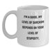 Funny Guide Gifts for Men - White Coffee Mug for Dad - Father's Day Unique Gifts from Family - Main