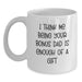 Funny Bonus Dad Gift Ideas - White Coffee Mug for Him or Her, Christmas Unique Gifts from Family Members, Friends, or Coworkers - Main