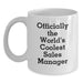 Funny Sales Manager Gifts from Men, Inspirational Quotes for White Coffee Mug, Valentine's Unique Gifts for Sales Manager - Main