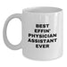 Funny Physician Assistant Gifts - Best Effin' PA Ever White Coffee Mug, Perfect for PA's on Father's Day, Gifts from Men to Physician Assistant Dad - Main