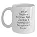 Funny Electrical Engineer Dad White Coffee Mug, Unique Gifts for Men, Valentine's Unique Gifts from Family and Friends - Main