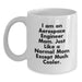 Aerospace Engineer Mom Gifts, Funny Coffee Mug for Graduation, Unique Gift from Mom to Aerospace Engineer Son or Daughter - Main