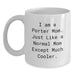 Gifts from Porter Moms for Graduate Son or Daughter, White Coffee Mug, I Am A Porter Mom Quote, Funny - Main