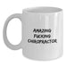 Funny Chiropractor Gifts for Christmas, White Coffee Mug, 'Amazing F--king Chiropractor' Quote, Gifts from Men to Chiropractor Friends - Main