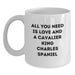 Cavalier King Charles Spaniel Dog Lover Gifts from Men to Friends on Christmas Morning White Coffee Mug - Main