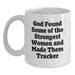 Funny Trucker Gifts from Men Unique White Coffee Mugs for Trucker Women Christmas - Main