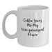 Funny Vice-principal Gifts from Men for Vice-principal Friends - Coffee Gives Me My Vice-principal Power White Christmas Unique Mugs - Main