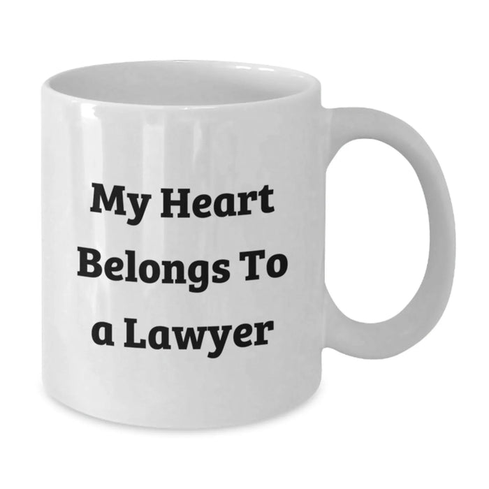 Funny Lawyer White Coffee Mug Gifts for Lawyer from Lawyer Friends Birthday Unique Gifts - Additional