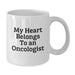 Funny Quotes Gifts for Oncologists, My Heart Belongs To An Oncologist White Coffee Mug, Birthday Unique Gifts from Friends - Additional
