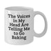 Funny Baking Quotes Gifts for Women and Men, Birthday Unique Presents from Friends and Family, Cute White Coffee Mug - Additional