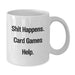 Funny Card Games White Coffee Mug, Gifts for Card Game Enthusiasts from Friends, Unique Christmas Unique Gifts for Men, Women, or Family - Additional