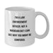 Funny Law Enforcement Officer Gifts for Men - White Coffee Mugs, 'I'm A Law Enforcement Officer' - Additional