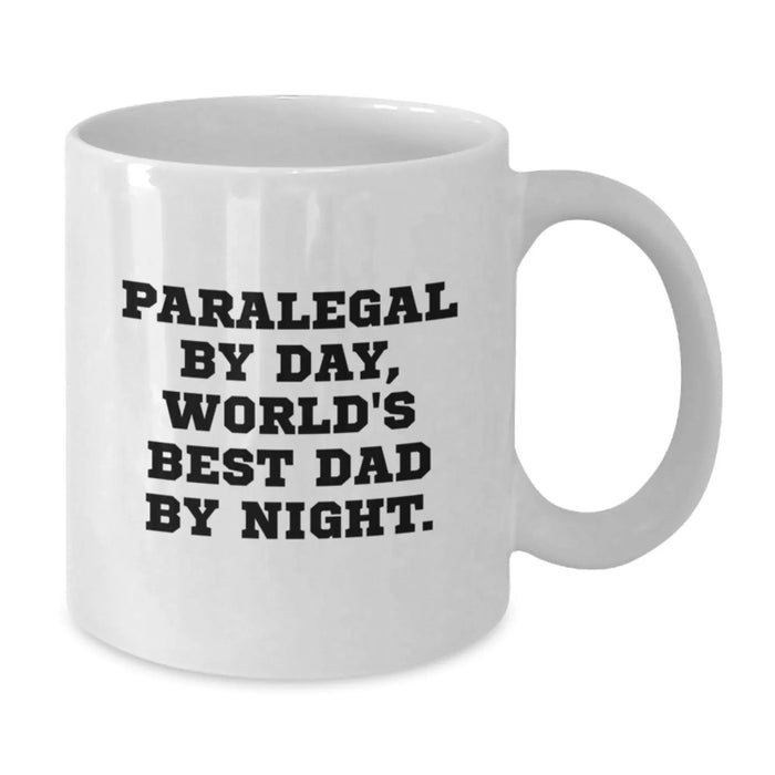 Fun Paralegal White Coffee Mugs Gifts from Family, Friends, or Coworkers for Paralegal, Unique Christmas Unique Gifts for Men, Women, Paralegal, Funny Paralegal Quote - Additional