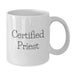 Funny Quotes Gifts for Priests from Men, Unique White Coffee Mugs for Graduation, Inspirational Messages - Additional