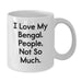 Funny Bengal Cat Gifts for Friends, Unique White Coffee Mugs for Bengal Cat Lovers, Christmas Unique Gifts from Men to Women - Additional