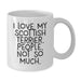 Funny Scottish Terrier Dog Gifts for Scottish Terrier Dog Lovers, White Coffee Mug, Gifts from Men to Women, Unique Christmas Unique Gifts - Additional