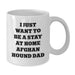 Funny Afghan Hound Dog Gifts for Men, Unique Christmas Memorable Presents from Dad, White Coffee Mug - 11oz/15oz - Additional